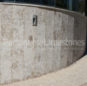 Brecha limestone wall coverings